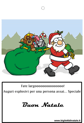 Biglietti di Babbo Natale