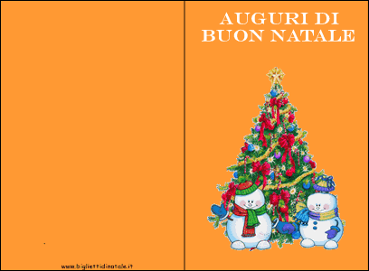 Biglietti di Natale maxi