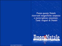 Biglietto di Natale