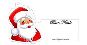 Biglietti di babbo Natale