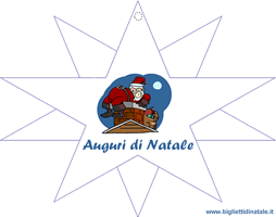 Biglietti auguri di Babbo Natale